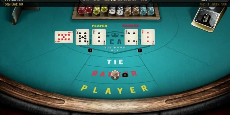 Hướng dẫn cách tính điểm game bài baccarat 